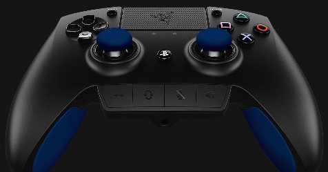 GameSpot's tweet photo. PS4 Razer Raiju is one of the few pro-grade controllers for the PS4, and it's officially licensed by Sony 👍 https://t.co/Id1PMviFmd https://t.co/NaZhdg8WUR