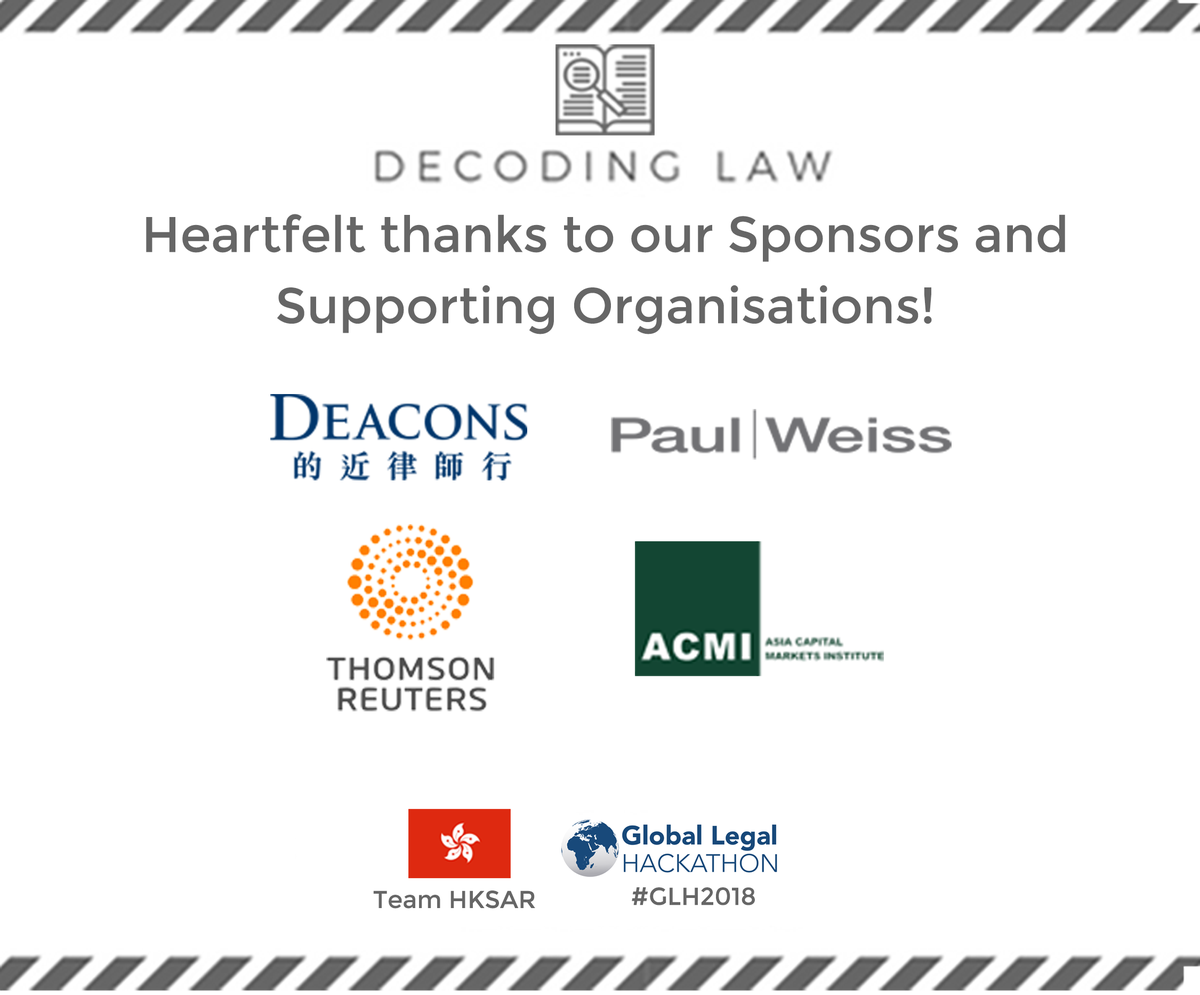 Thank you all of our sponsors for supporting us! <a href="/thomsonreuters/">Thomson Reuters</a> <a href="/PaulWeissLLP/">Paul, Weiss LLP</a> #Deacons #ACMI