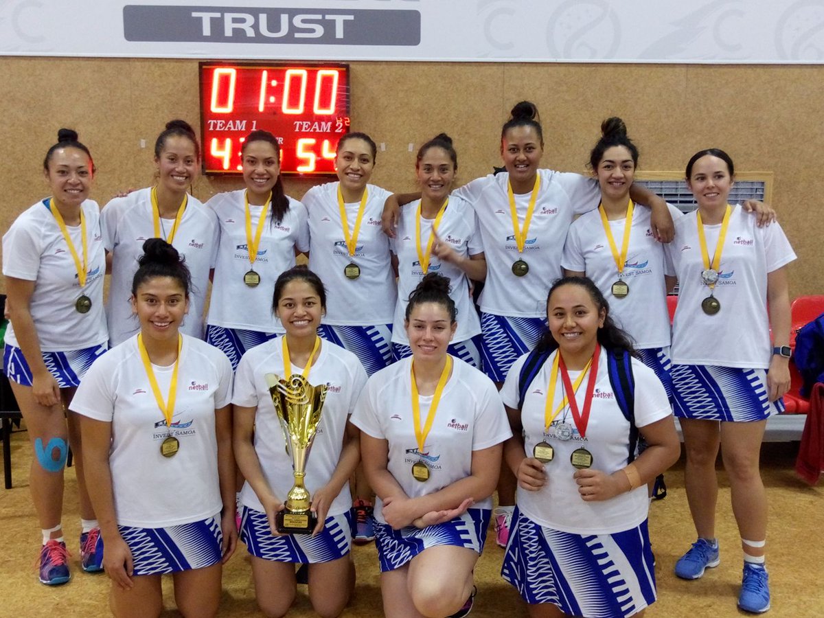 TheCoconetTV's tweet photo. Coco congrats to Netball Samoa &amp; Netball Fiji who both qualified for the Netball World Cup 2019 in Liverpool.
Samoa did exceptionally well getting through the Oceania tournament unbeaten! 
Well done to ALL the Oceania teams who competed this year! 
#Netball https://t.co/qRcoET0B2J