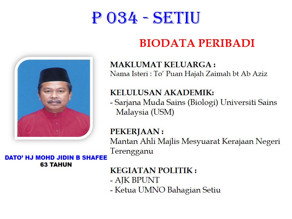 Buletin Tv3さんはtwitterを使っています Berikut Adalah Senarai Calon Barisan Nasional Bn Dewan Undangan Negeri Dun Dan Parlimen Negeri Terengganu Senarai Berkenaan Diumumkan Oleh Pengerusi Bn Negeri Terengganu Datuk Seri Ahmad Razif Abd Rahman