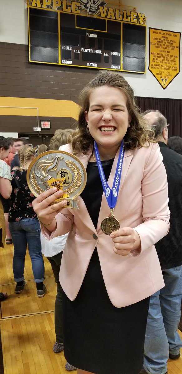 She did it!! Evelyn Humphrey took 1ST PLACE CHAMPION IN SERIOUS PROSE #whatmakesKWgreat  <a href="/KWPrincipalRyan/">KW 7-12</a>  #superproud #kwchampions