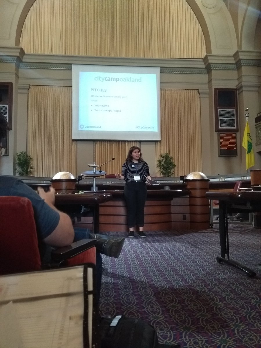 A huge thank you to Mary for putting #citycampoak together ❤️. We couldn't have done this without you