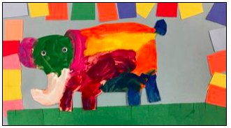 MsWiningArt's tweet photo. Kindergarten fun with colorful elephants @DiemerEagles512 https://t.co/tuCpB3tN0x