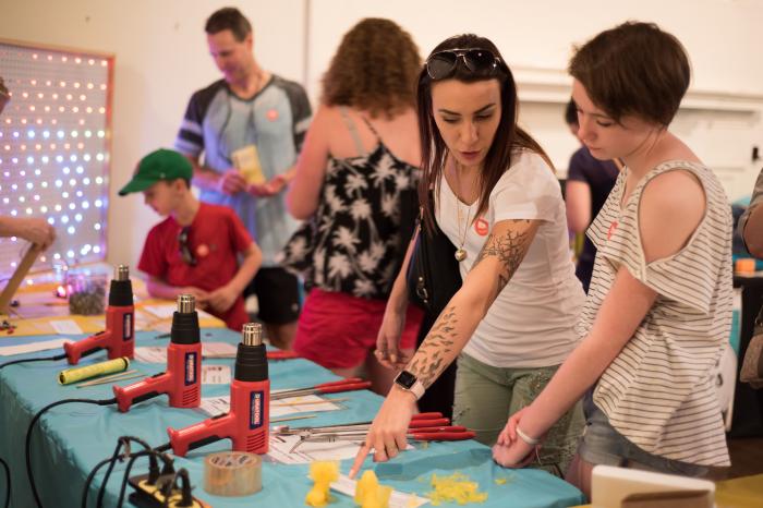 Join us Saturday April 28 between 10 and 5 at Hagley MakerFest!  You can purchase your tickets in advance through Hagley's website, or pay at the door. ow.ly/XWNT30jAf6s