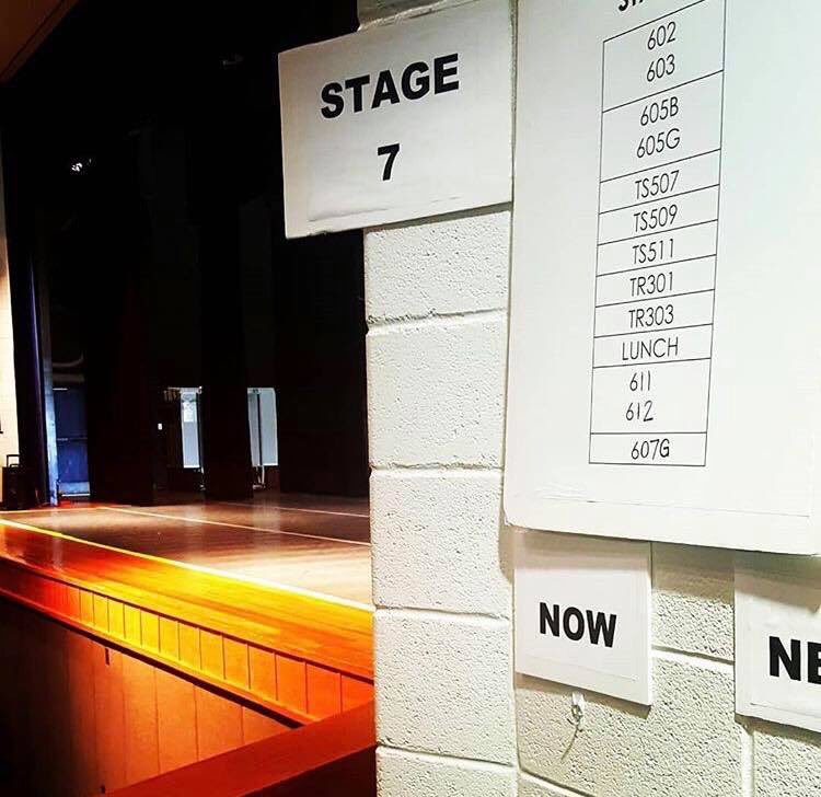 CIDA_McGrath's tweet photo. The stages are set! See everyone tomorrow morning for #McGrathFeis2018
๐๐๐๐๐๐๐ #feis #irishdance #feisfun https://t.co/iUZjTofIkZ