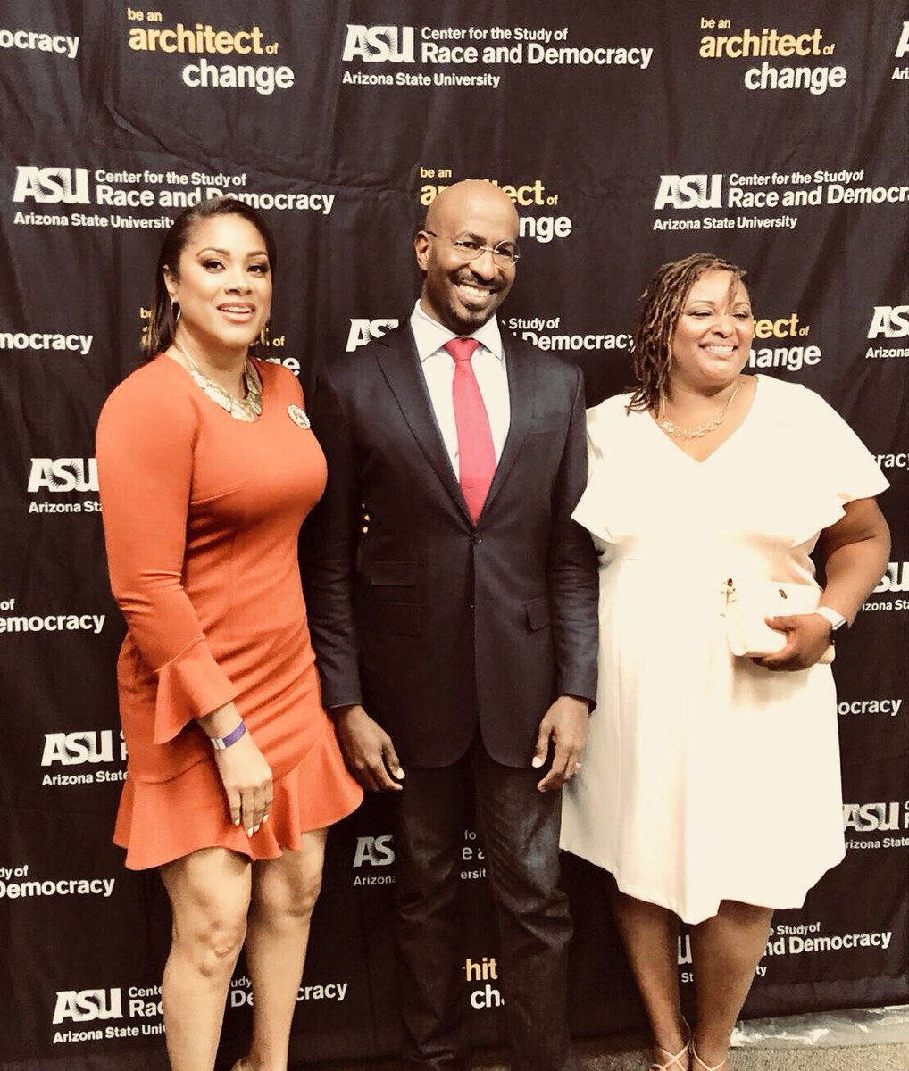 JackNJillPHXAZ's tweet photo. We are so honored to be representing @JackandJillInc at the conversation with #VanJones #Democracy18 @AuthorMoJoseph @tara_winey @CSRDatASU @MBuglyfe4 https://t.co/Z9hV4O4Jk8