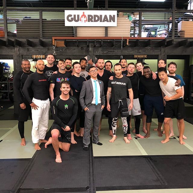 guardiangym's tweet photo. Sending RJ off to the prom today after class. #bjj #promlife #2018prom #oakland https://t.co/8TrAHoaJzd https://t.co/5XggAq6jXU