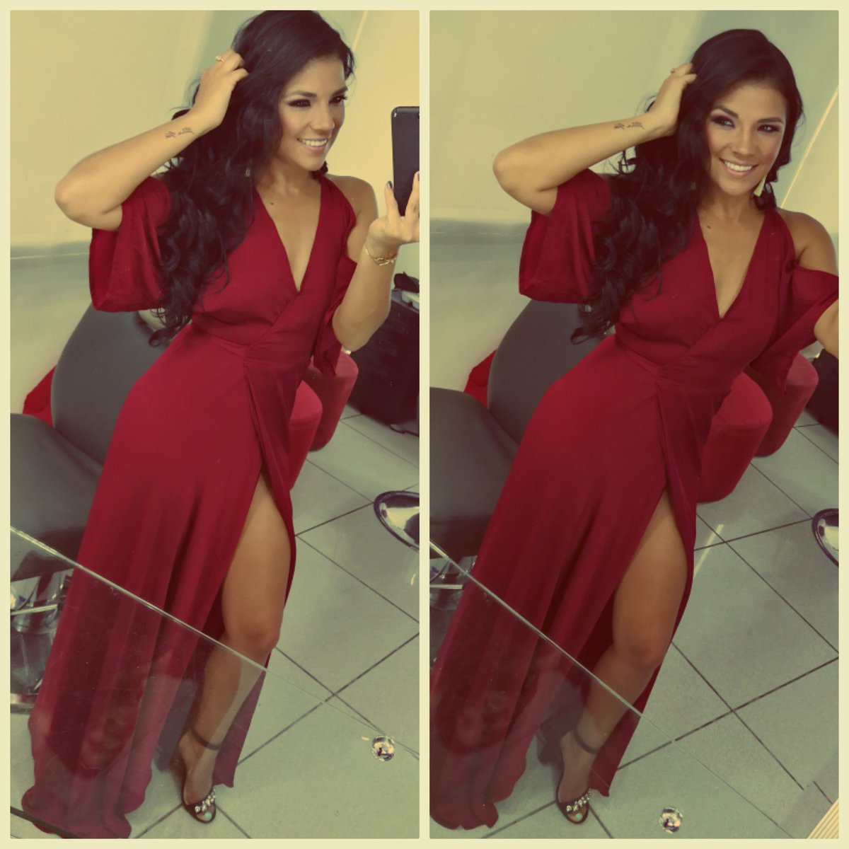 Natyrodriguezcr's tweet photo. Mi oufit de hoy en Sábado Feliz lo consiguen en @kenanafashion @teletica7
#VestidoSacaSuspiros #Bello #ColorVino #Teletica https://t.co/NOR5gGFoUP