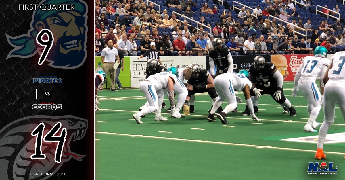 CarCobras's tweet photo. We lead after the 1st quarter!!! #StrikeMode https://t.co/2ZqaxuFBA7