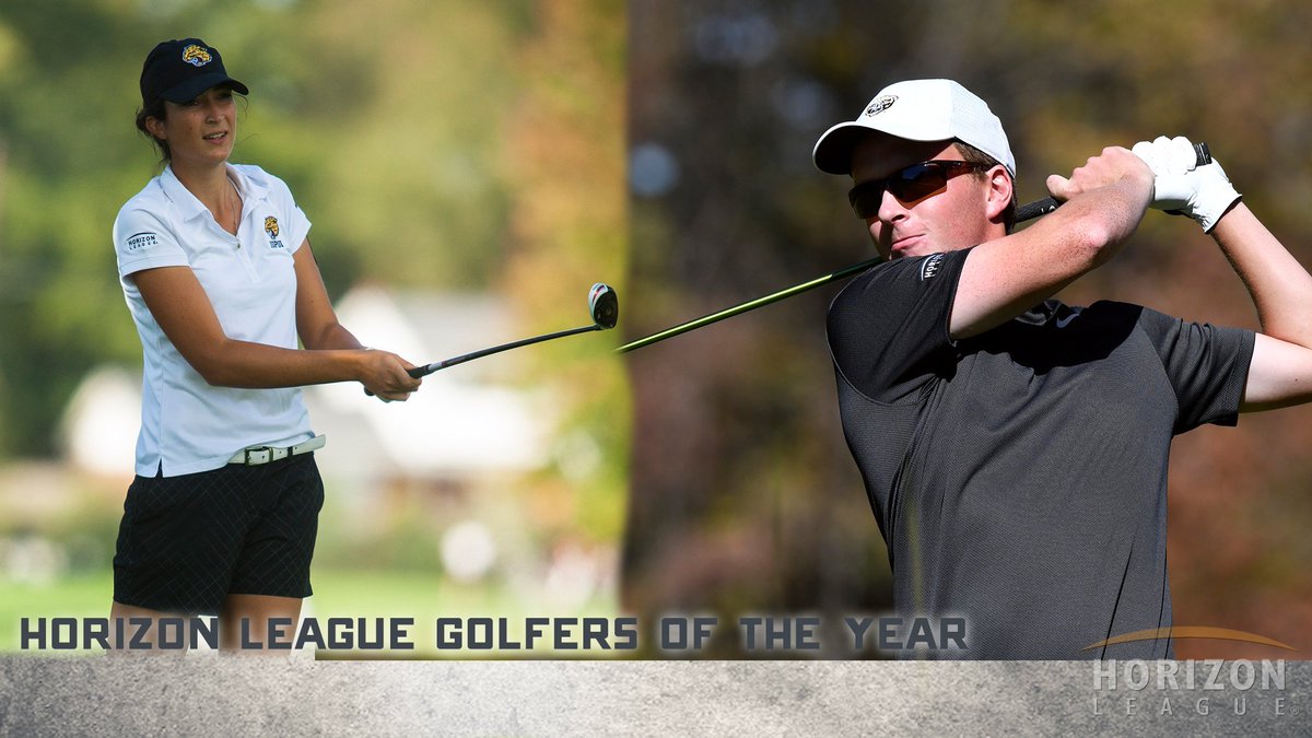 HorizonLeague's tweet photo. . @GoldenGrizzlies' Kneen and @IUPUIJaguars' Abrahamova Highlight #HLGolf Honors! View full release here: https://t.co/RkPaKvWR0S https://t.co/RoqUadcY1t