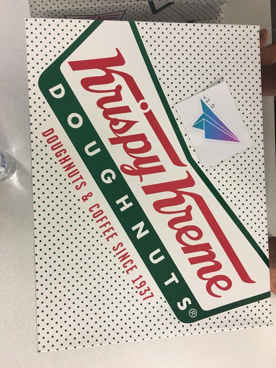 Donuts are online! Huge thanks to <a href="/krispykreme/">Krispy Kreme</a> for donuts!!!