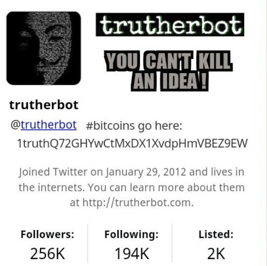 truthermagbots's tweet photo. @NickJFuentes #trutherbot
#FreeTrutherbot
#TrutherbotArmy https://t.co/XwVkP4g4ld