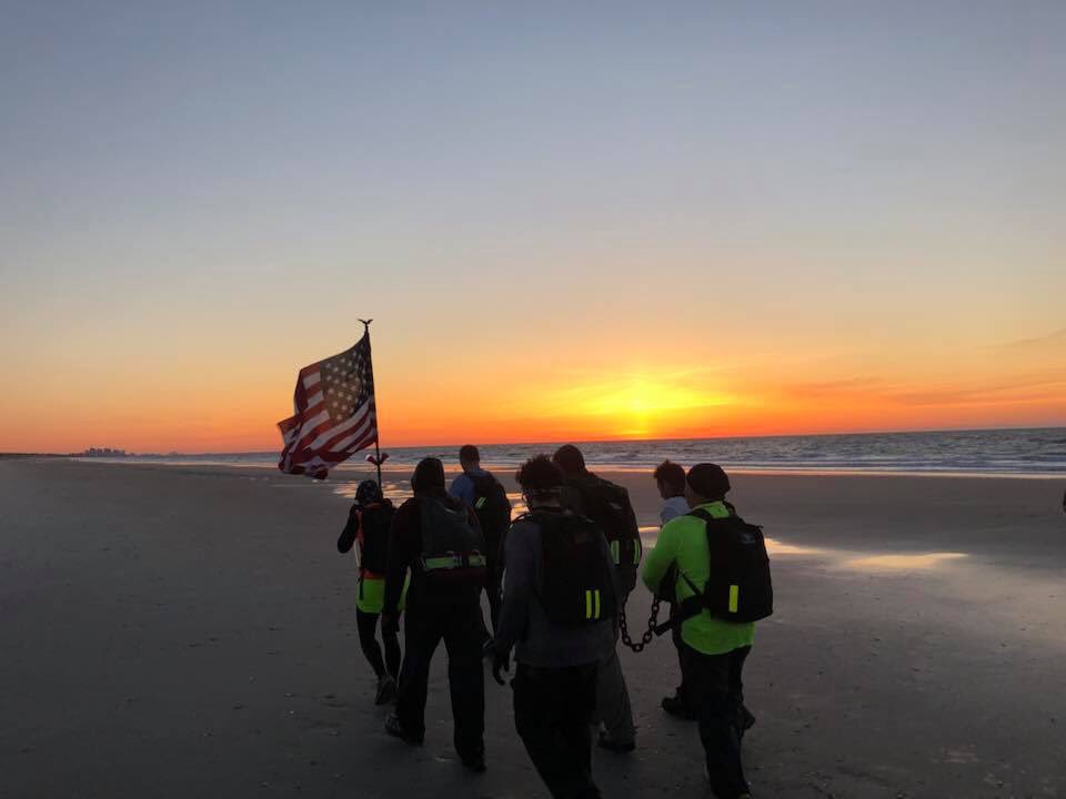 MattRHarris's tweet photo. Solid work by 10 @F3GrandStrand PAX who endured 12 hours of @GORUCK Tough w/ Cadre Nick &amp; succeeded! Well done Brothers!

#GoodLivin #patchearned #coupons #ruckup #heavystuff #tridentteamweight #oldglory #myrtlebeach #scwx https://t.co/wcgdOiUj3k