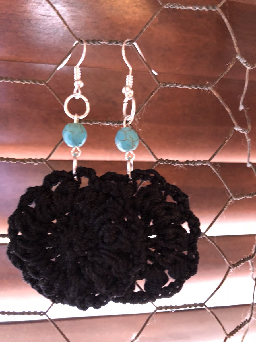 FollowMbM's tweet photo. Every pair is my new favorite! I’ll be set up tomorrow from 1-3 selling these (&amp; a bunch more)! PM for address if local, or with requests if I need to ship something out! Cash and card accepted! #stripsandstitches #crochet #handmadejewelry #followmadebymegan #supportsmallbusiness https://t.co/5seLzTyR7f