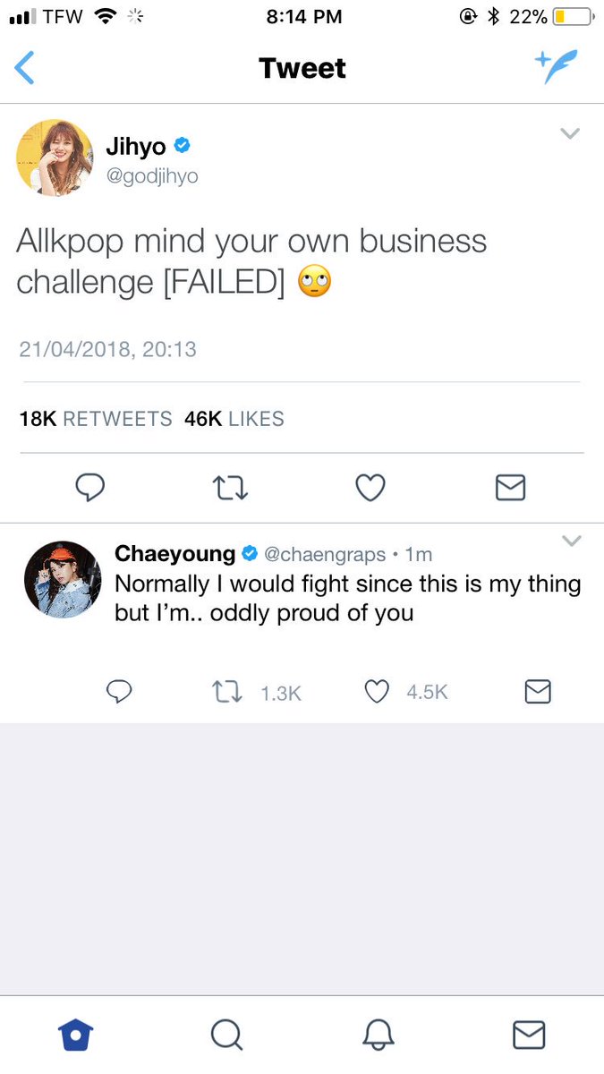 The media has questions and Jihyo isn’t giving any answers