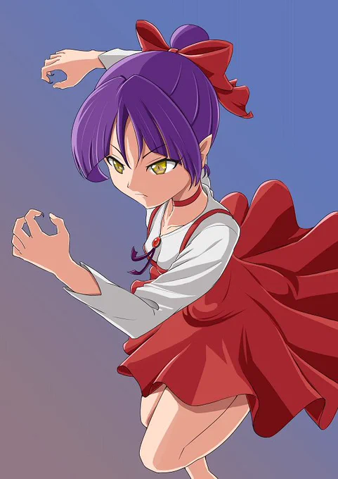 ねこ娘の進化が凄まじいので描いてみました?
#ゲゲゲの鬼太郎
#ねこ娘 