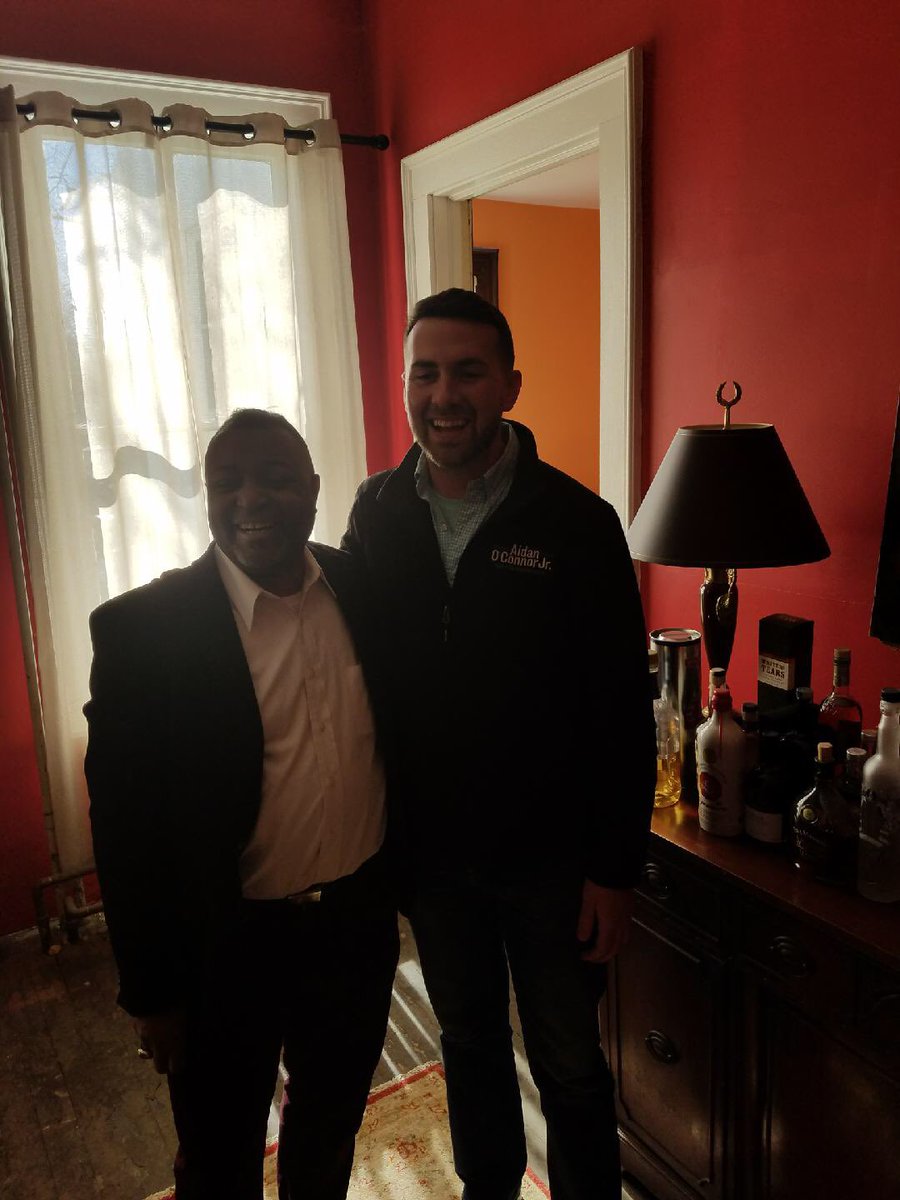 Thanks <a href="/MalcolmNance/">Malcolm Nance</a> for hosting a successful fundraiser for our campaign today at your beautiful house! You are inspirational! #AD102 #AidanForAssembly #GOTV4Aidan