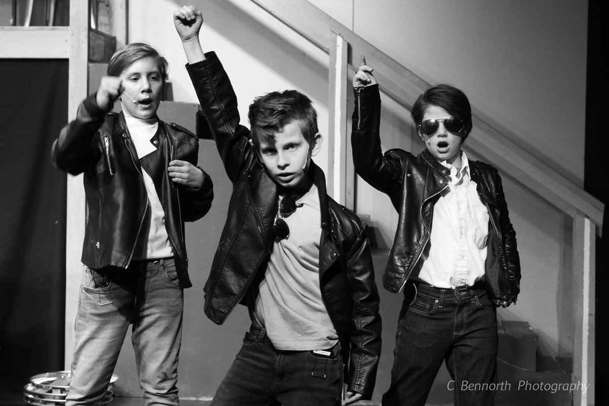 senora_egan's tweet image. So proud of my little Greaser! And so proud of Marquee Youth Stage for another amazing big production. #supportlocaltheater