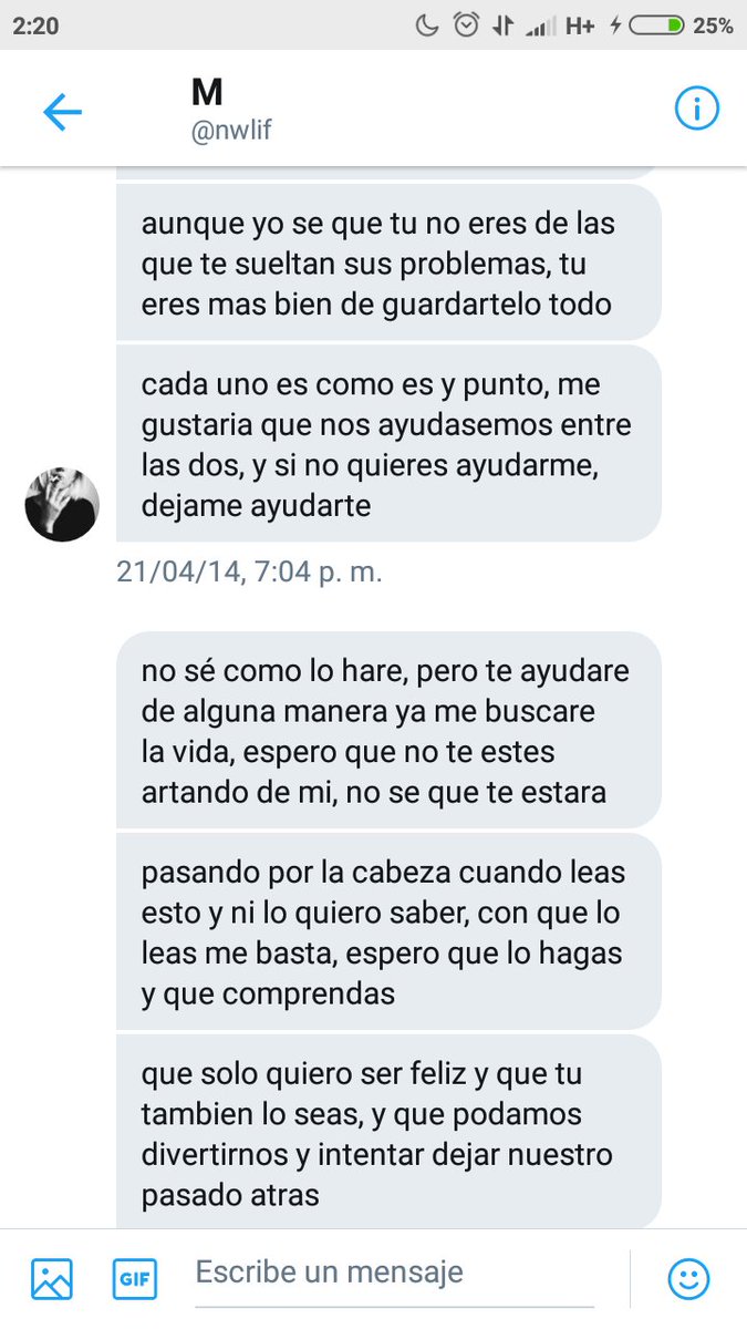 tflnr's tweet photo. Por qué no valoré esto cuando me lo decían, niña imbécil de mi... Que mal lo hice https://t.co/INKRL7SIIH
