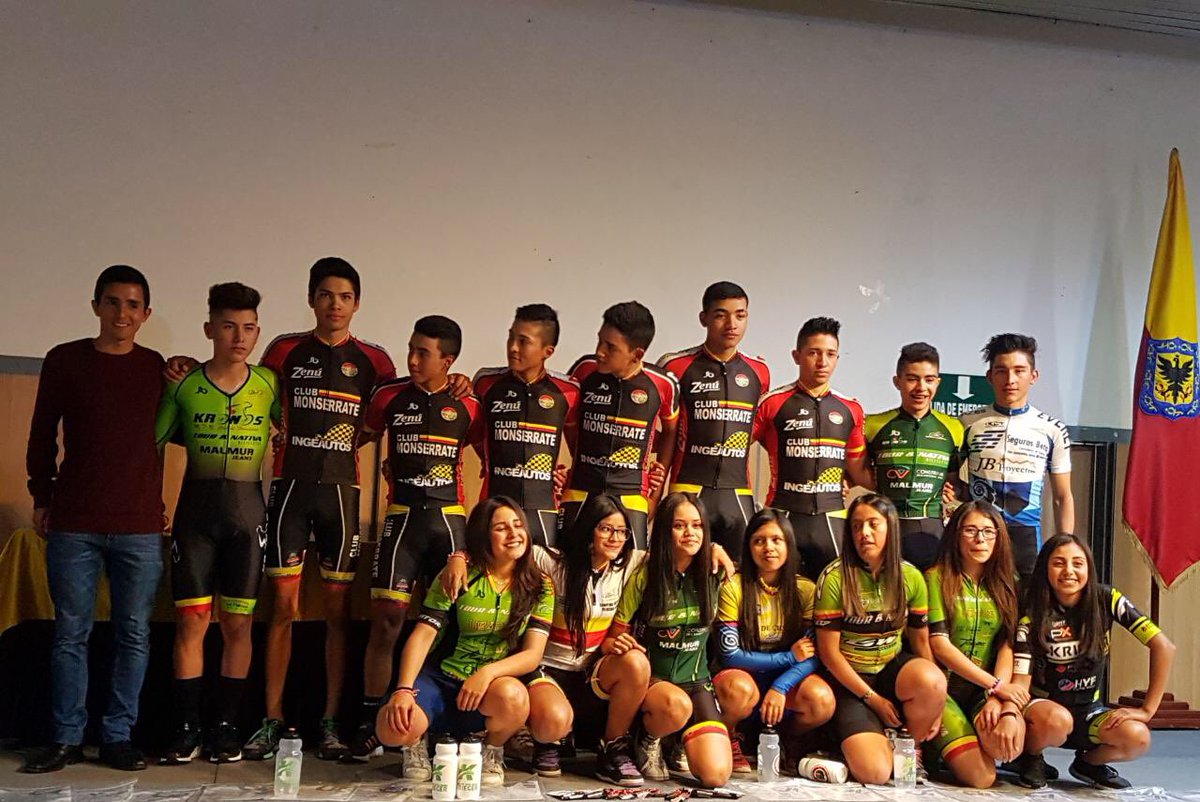 soyyefervega's tweet photo. Felicitaciones a la Seleccion de Ciclismo de Bogotá, que nos representará en los Juegos Nacionales
@IDRD
@fedeciclismocol @BMXTeamColombia @ClubMonserrrate
@OsoCiclismo #LigaCiclismoBogotá #ClubKrieguer #ClubKronos
#CapitalBike https://t.co/Ndv89ygBGM