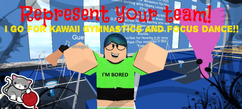 Mya On Twitter Robloxgymnastic Supporting My Team After Competitions Today Kawaii Gymnastics Focus Dance And Gymnastic I Wish The Best For You Both Roblox User Frtimya Youtube Channel Robloxianmya Https T Co Vqbyh239jf - roblox twitter gymnastics