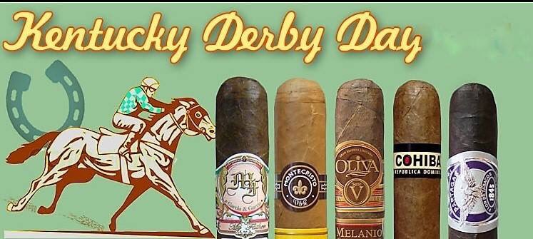 3DsCigars's tweet photo. We will be hosting a Kentucky Derby Party May 5th from 2:00pm till 6:00pm! Make sure to come dressed the part! Tickets will be $30 pre-sale and $35 at the door. Tickets include food, drinks, and two cigars! Tickets can be purchased at 3 D’s Cigars! #cigarevent #cigarlife https://t.co/Ab9Hun2EN4