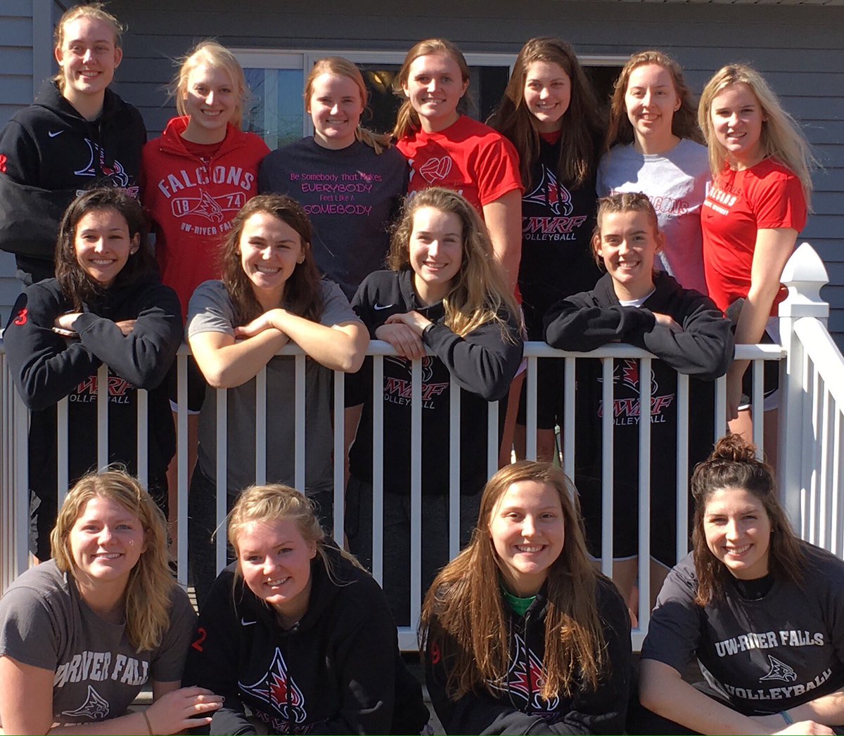 UWRFVolleyball's tweet photo. Great end of our spring season in St Cloud!!! #strive2018 https://t.co/pgTkVHxThF