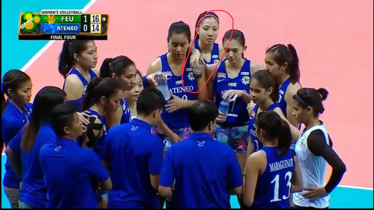 ForeverScar's tweet photo. Kape ba inaabot ni Ate Girl?? #TeamReplay #UAAPS80 https://t.co/aIoTfbO3R7