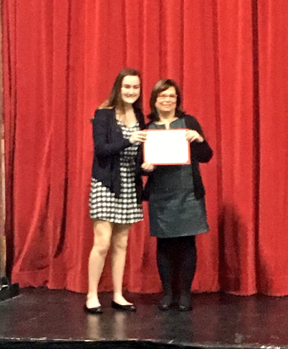 SHA_SciRes's tweet photo. Congratulations to Deidre Higgins (‘20) for receiving a First Honors award at the Molloy College Science Fair Awards Ceremony today. She received the highest score in her presentation group! https://t.co/AX5j2n3xqo