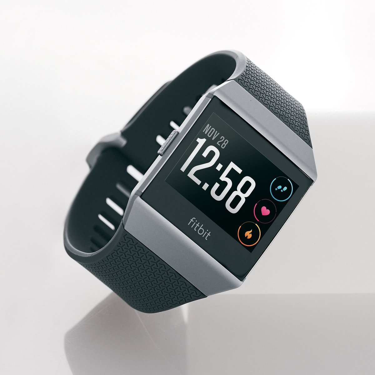 QVC's tweet photo. Track your workout with the @Fitbit Ionic Smartwatch! This way to shop today's #QVC2BigDeal! > https://t.co/yjyAVbDwZp https://t.co/DcRo7P6Iuw