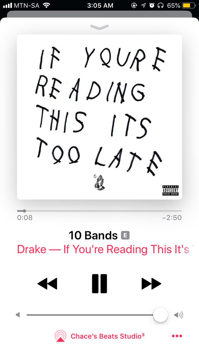 ChaseRecordsSA's tweet photo. There’s so much heat in this track @Drake  that producer is 🔥🔥🔥 https://t.co/hTnWLIpoKF