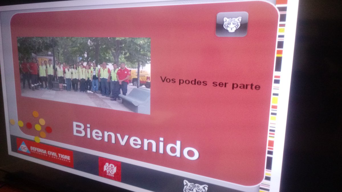 Fede_htuszko22's tweet photo. #Bienvenidos! a los nuevos #VoluntariosDC Tigre 2018 quienes ya participaron de la charla de inducción en el #COT
#VosPodesSerParte
Reporta #emergencias las 24hs
☎️103📲52883411
#COT10Años #SPC https://t.co/zeVQe0vNI3