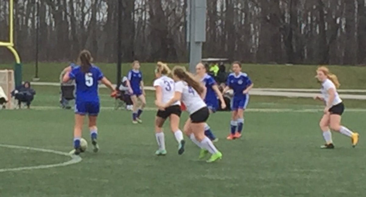 03Concordia's tweet photo. @03Concordia 3 - 0 Derby City Rovers. #mGoals by Caitlin ⚽️⚽️ and Mollie ⚽️. Emily Y with 4th straight clean sheet. @GrandParkSports #mrl #crossroadscollegeshowcase https://t.co/WSUfTQ8JEy