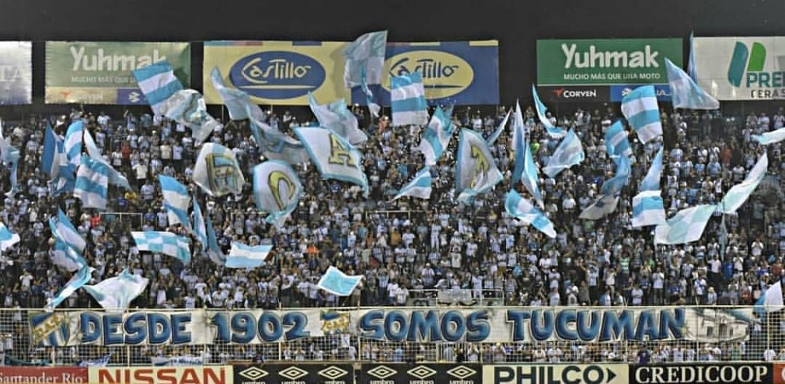 Quiricochocomar's tweet photo. ¡Trapo de Atlético Tucumán!.
“Desde 1902 somos Tucumán”. https://t.co/5fpANoZHJ3