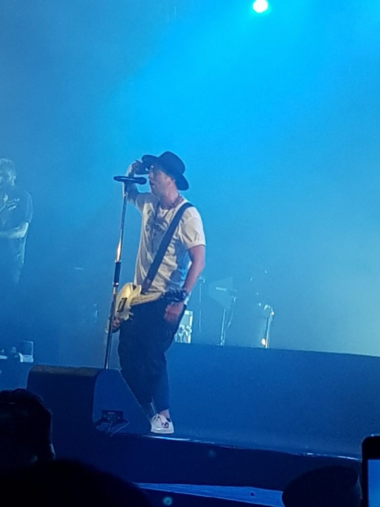 front man <a href="/RyanTedder/">Ryan Tedder</a> <a href="/OneRepublic/">ONEREPUBLIC</a> in action at the #mumbai concert #officialradiopartner <a href="/opiumevents/">Opium Events India</a>
