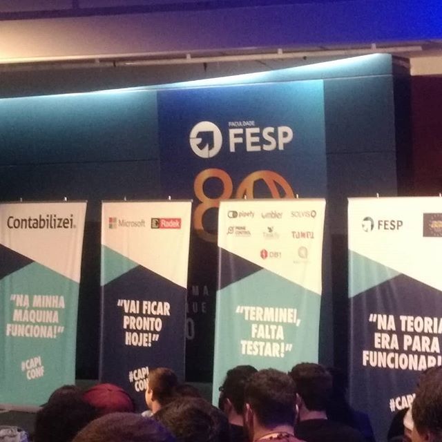 jvnicocelli's tweet image. Qual é a frase mais utilizada diariamente devs?

1 - Na minha máquina funciona
2 - Vai ficar pronto hoje
3 - Terminei, falta testar
4 - Na teoria era para funcionar

Ainda sobre o @capiconf
#capiconf #opendevcommunity #curitiba #tw ift.tt/2vyBPSr