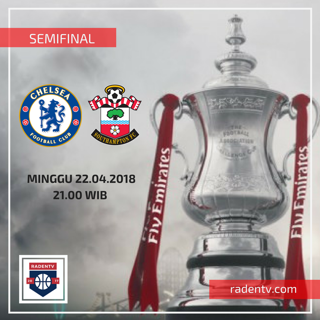 Raden_TV's tweet photo. 🏆FA Cup
🆚Chelsea vs Southampton
📅Minggu 22 April 2018
⏱️21.00 WIB
📱https://t.co/adXvgCSMZ1
#CHESOU #FACupSemiFinals #LiveRaden https://t.co/KeA9DB18Rr