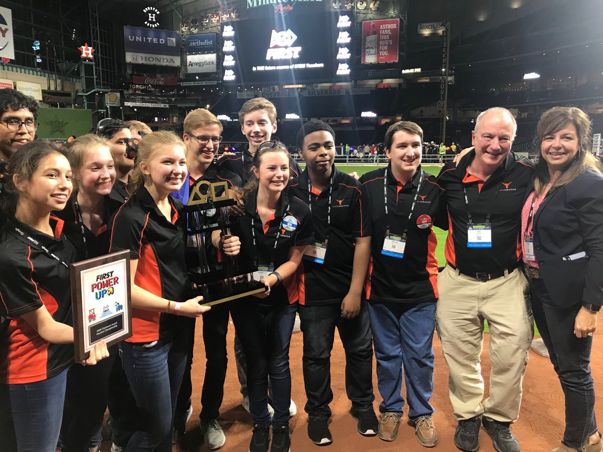 FIRSTweets's tweet photo. Congrats to the @FRCTeams Chairman’s Award winners! 💯 #FIRSTChamp https://t.co/erT8NddDEx