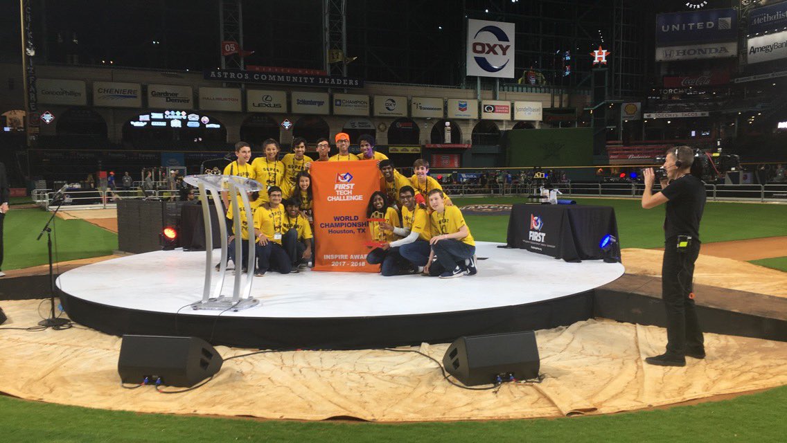 .<a href="/FTCTeams/">FIRST Tech Challenge</a> Inspire Award winners! Congrats! 🎉 #FIRSTChamp