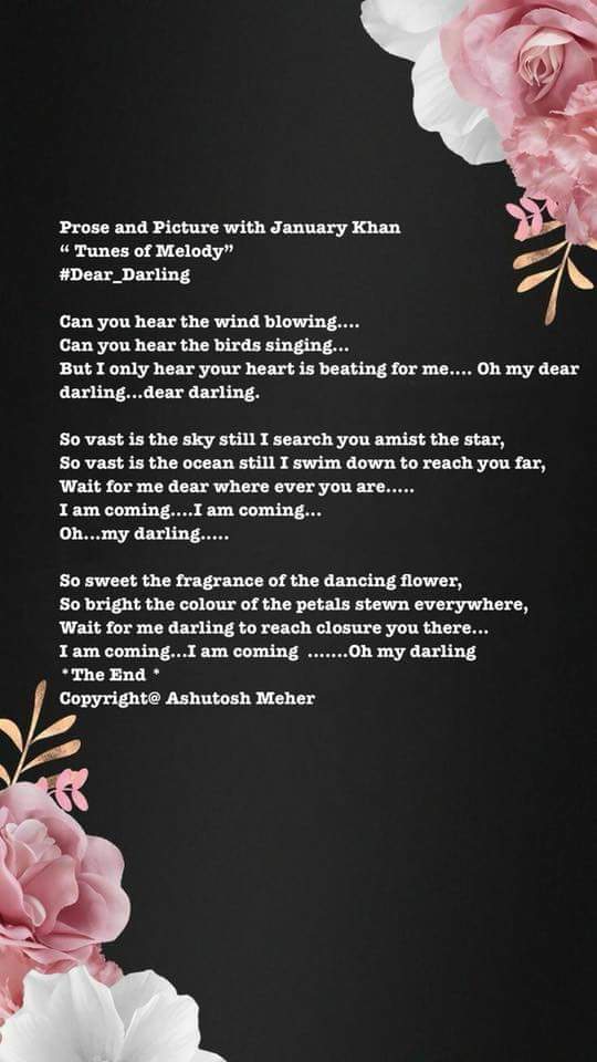 AshutoshMeher9's tweet photo. Goodmorning 😀 😀 😀
Nice feelings...again to be appreciated. My #Dear_Darling find a place as one of the five best entiries under the segment #Tunes_of_Melody
Thanks #PPJK & Naheed Khan madam ji for appreciation of my work.That always encourage to refine our selves further. https://t.co/6Gi3QYk2TK