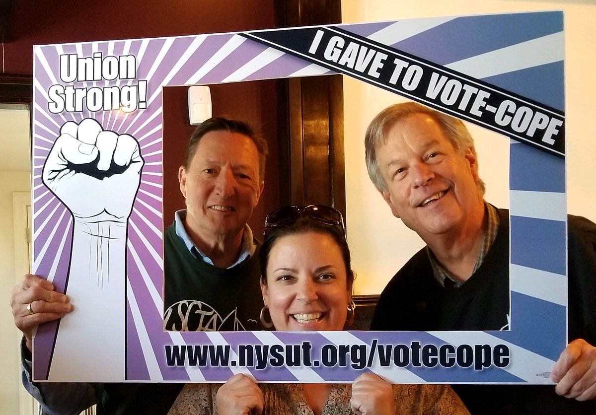 LSCTA_1's tweet photo. @LSCTA_1 Celebrates @nysut Vote Cope drive ‘17 with a great increase and being 2nd in @NYSUTWNY !  V.C. legends @nysutbob McDonald and Gene Burch honored! @DFig1022 @shellyamoia @PGlieco @AndyPallotta @MikeDeely @shamrock3636 @MrGB4B @coachcant @MichelleLicht @nysutEVP https://t.co/wiFU9glyH6