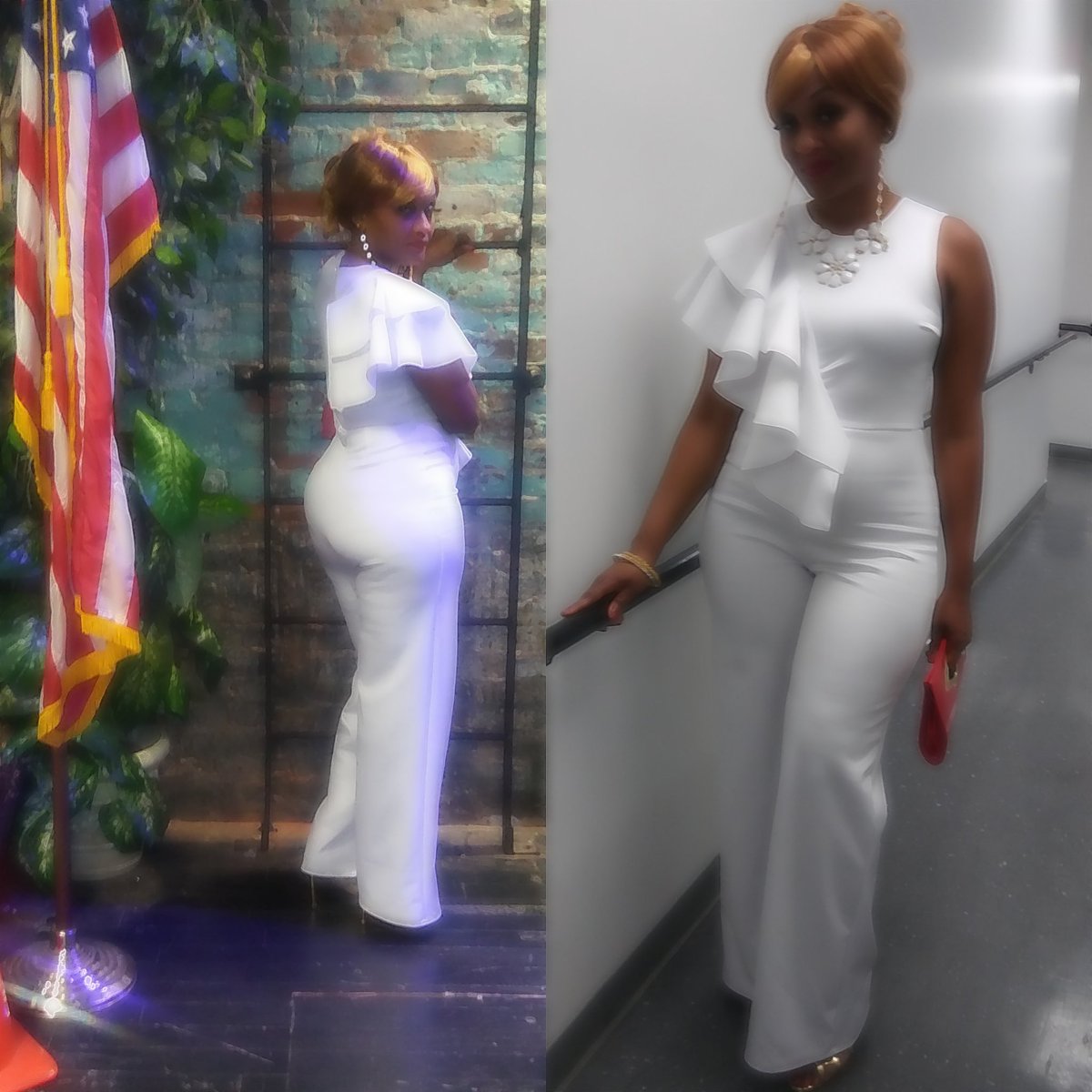 KeeKeeLove81's tweet image. All white to end the night!!! It's been fun Macon, Ga.... #2ndset #SHOWTIME #SPECIALFORMULA🎙🎙🎙