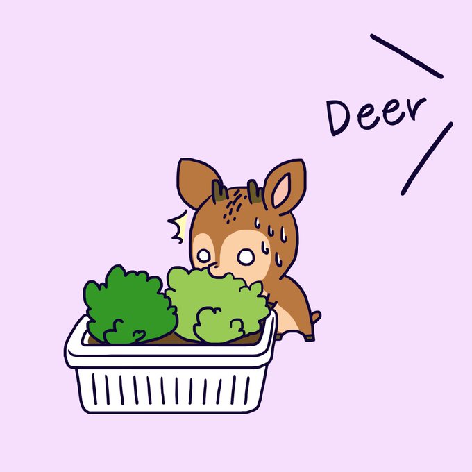 小鹿のtwitterイラスト検索結果 古い順