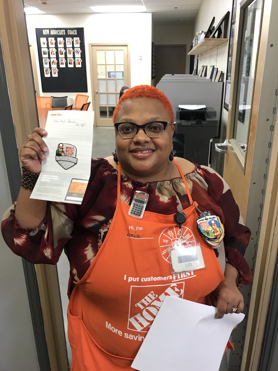 Home Depot Employee Badge