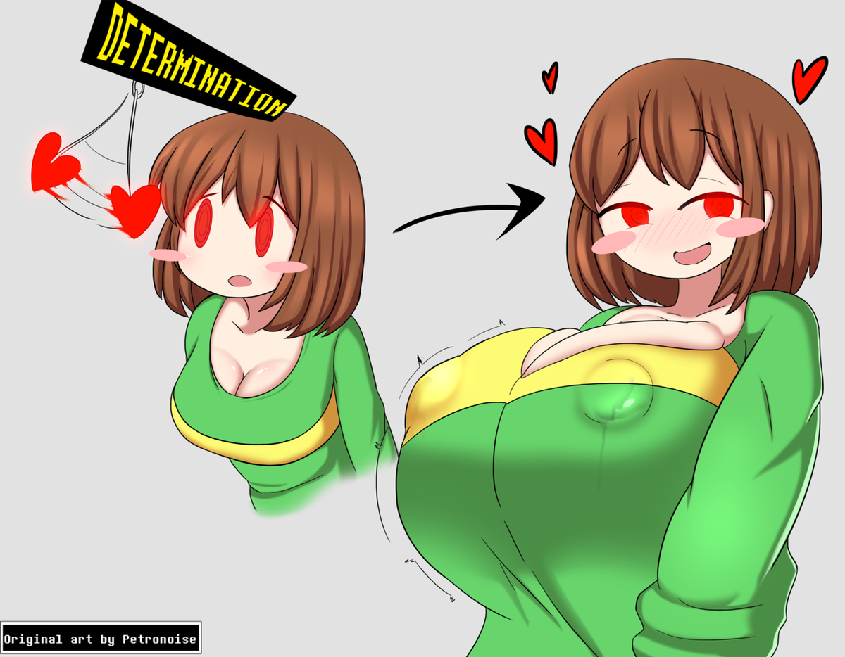 CharaHuman's tweet photo. *Chara goes into a trance* https://t.co/YwTD6iThlA