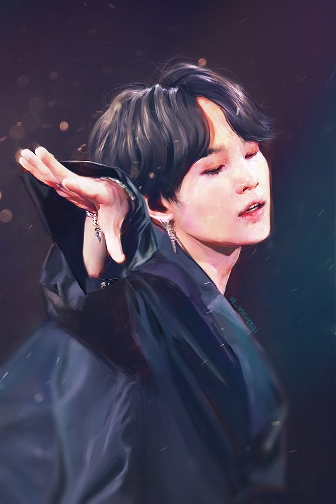 st_sseuregi's tweet photo. my hand slipped and i painted yoongi 🤧 i've lost control over my life, this was supposed to bE A WARMUP EXERCISE

#bts #yoongi #suga #btsfanart https://t.co/tJJFzFtAEb