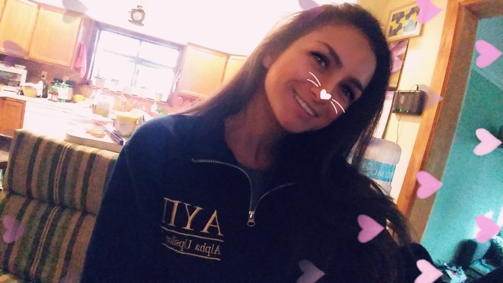 meliterally's tweet photo. I'm cute and im happy to be cross faded in my letters #AYPi https://t.co/JPxYnMtOnW