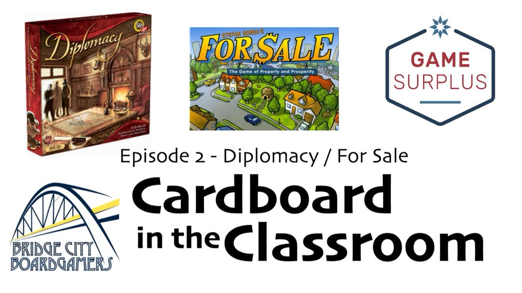 @AvalonHill2 <a href="/EagleGryphon/">Eagle-Gryphon Games</a> <a href="/GameSurplus/">Game Surplus</a> <a href="/Sask_Games/">SaskGames</a> <a href="/SK_ToonCon/">Toon Con</a> <a href="/amazingstoriesk/">Amazing Stories</a> <a href="/WatchItPlayed/">Watch It Played</a> @dukesofdice <a href="/DiceAndNames/">Rolling Dice & Taking Names</a>   Bringing board games into the classroom to engage and bridge a student's understanding of the classroom lessons. traffic.libsyn.com/t3boardgamers/…