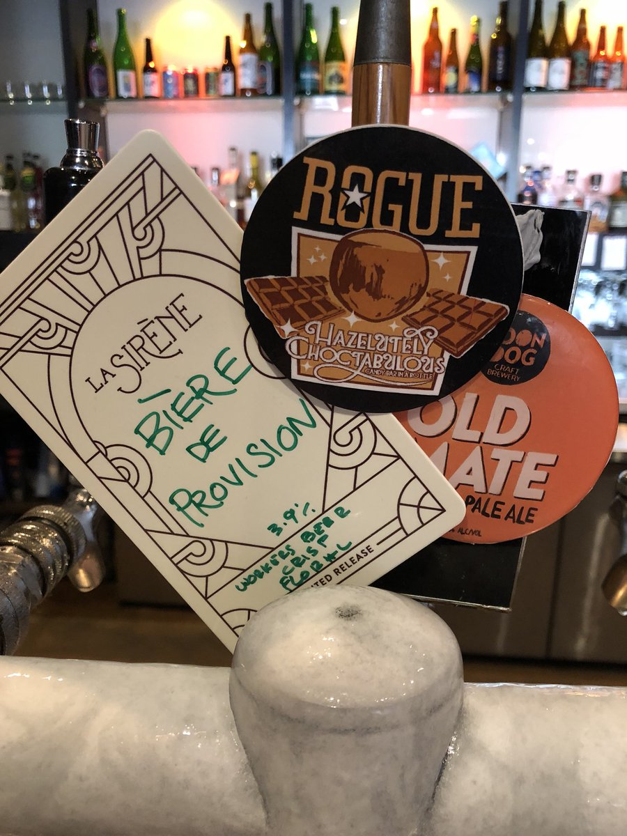 Juxtaposition! Would you prefer a zesty 3.8% saison from <a href="/lasirenebrewing/">La Sirène Brewing</a> or a Hazelnut Chocolate Stout from <a href="/RogueAles/">Rogue Ales & Spirits</a> for your Sunday afternoon tipple?