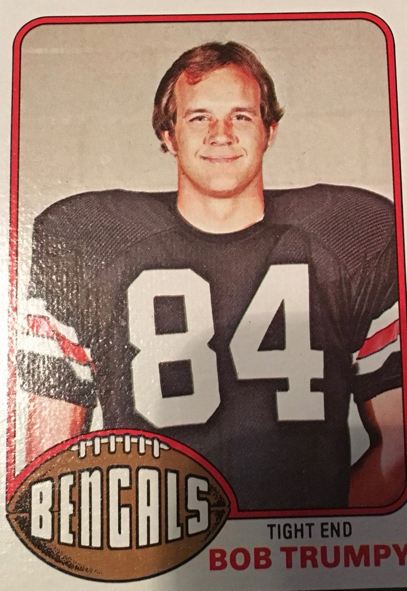 kengfunk's tweet photo. 4x Pro Bowler Bob Trumpy. #Bengals https://t.co/1YUUbPA5p5